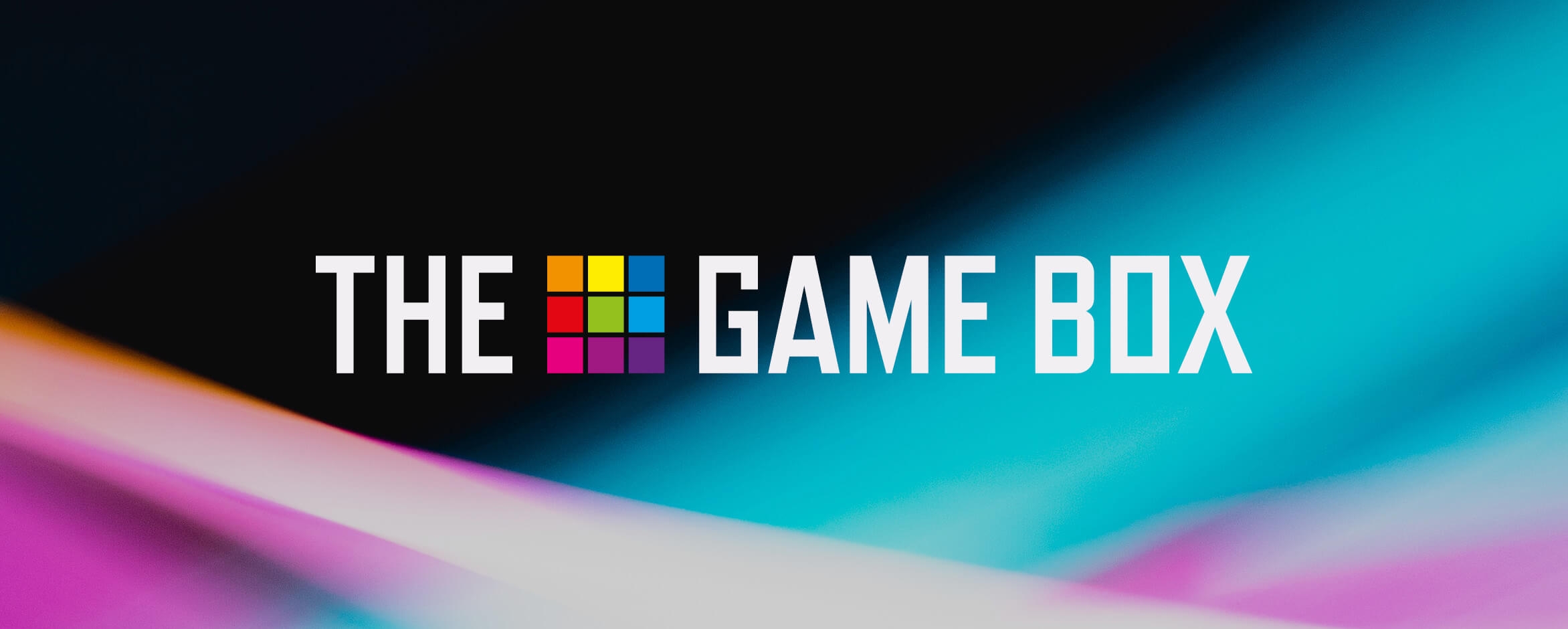 Het logo van The Game Box